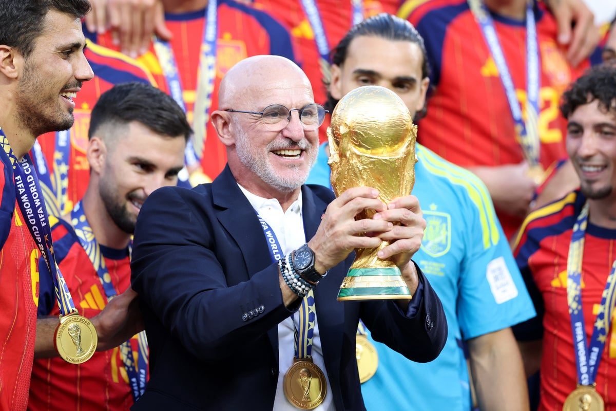 Luis de la Fuente signs historic Spain contract extension after World Cup win