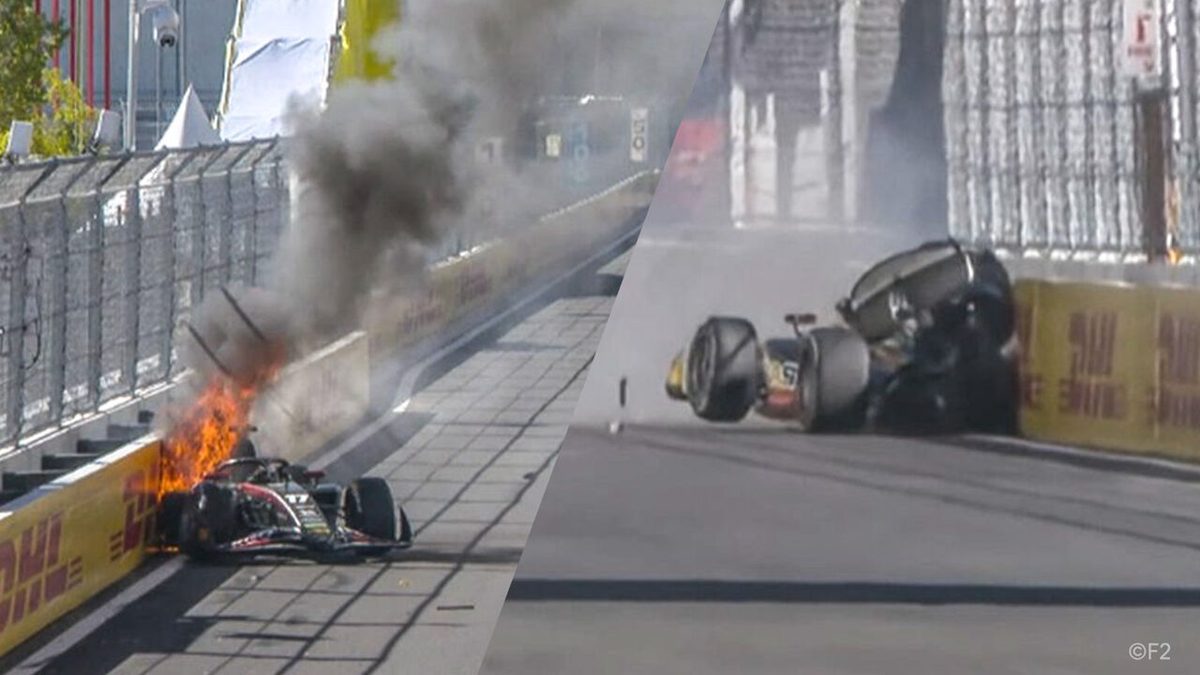 Na chaos met 19 rode vlaggen nu ook wagen in brand na crash: is gloednieuwe F1-circuit in Madrid een "car killer"?