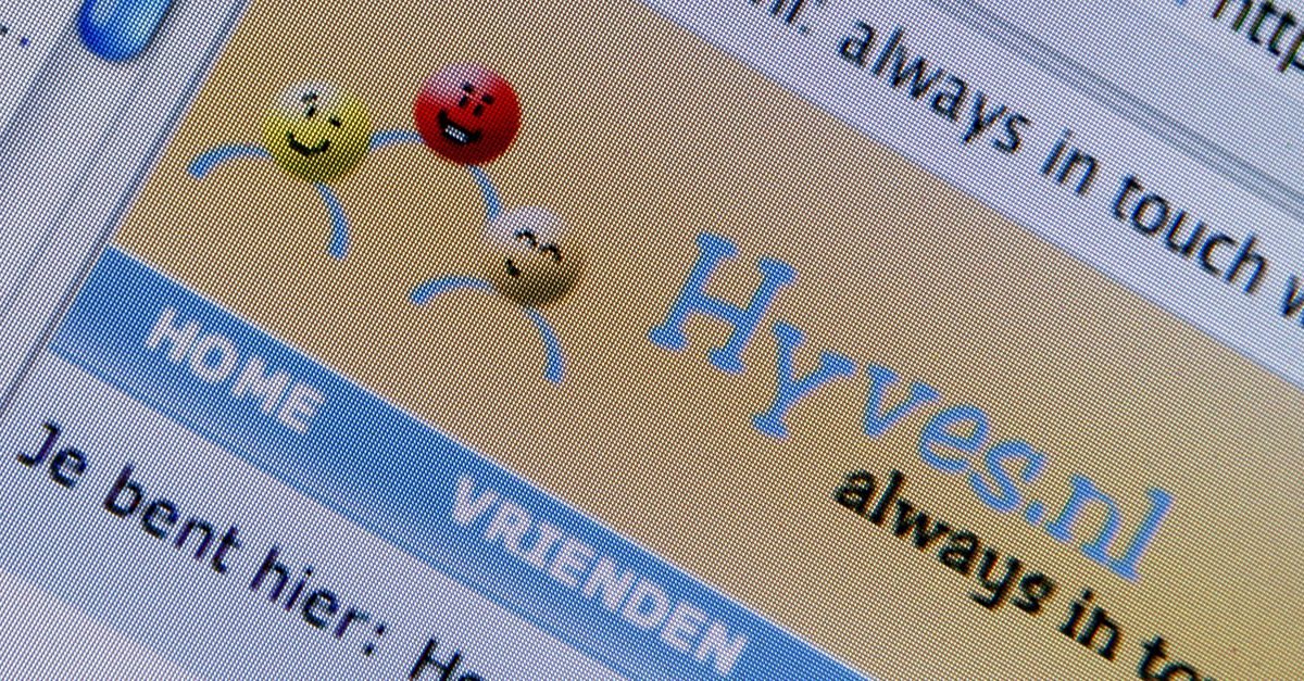 Een dansende banaan, elkaar krabbelen: Hyves is terug