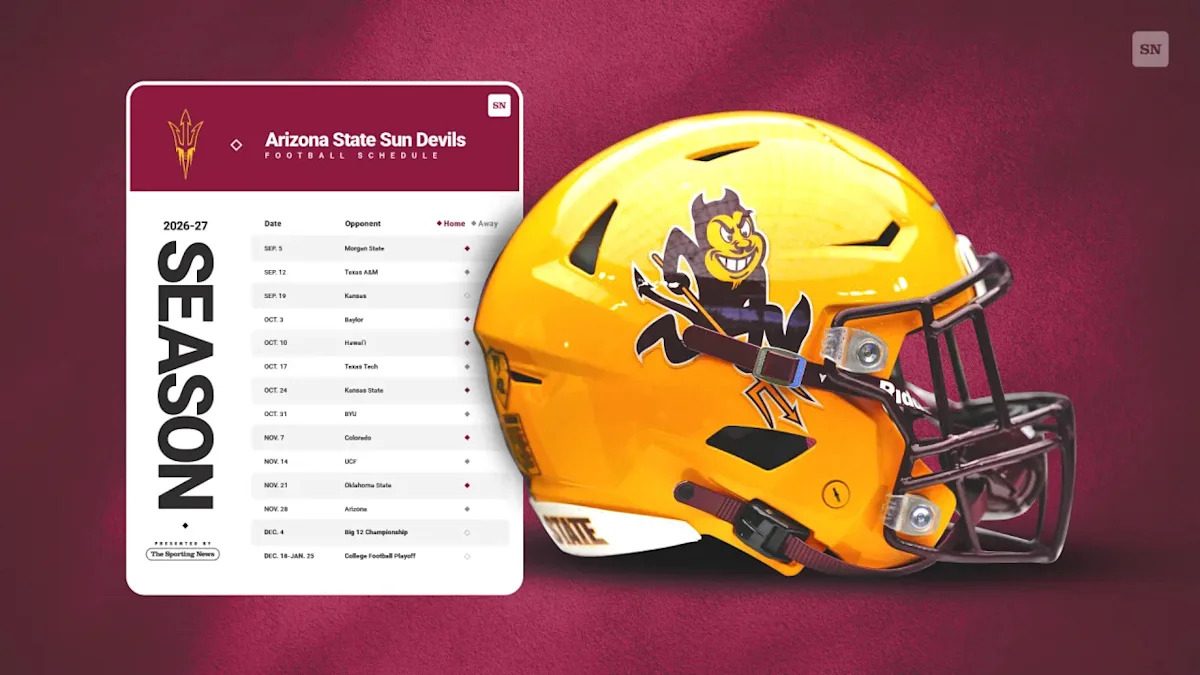Arizona State football printable 2026 schedule with dates, times and TV lineup