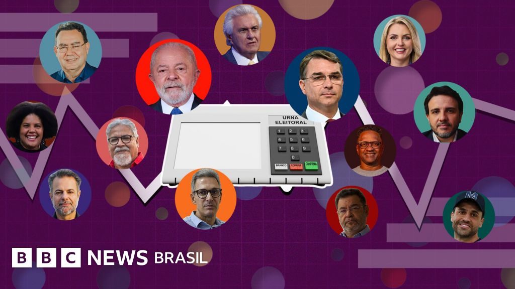 Lula e Flávio aparecem empatados no 2º turno: a corrida para presidente no Agregador de Pesquisas da BBC