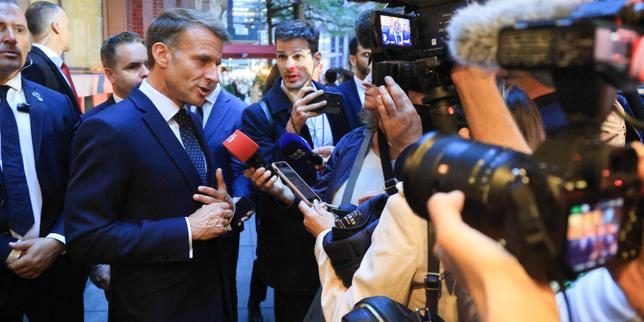 Des « solutions évoquées » concernant l’Ukraine et la forte augmentation du prix du pétrole : Emmanuel Macron rencontre…