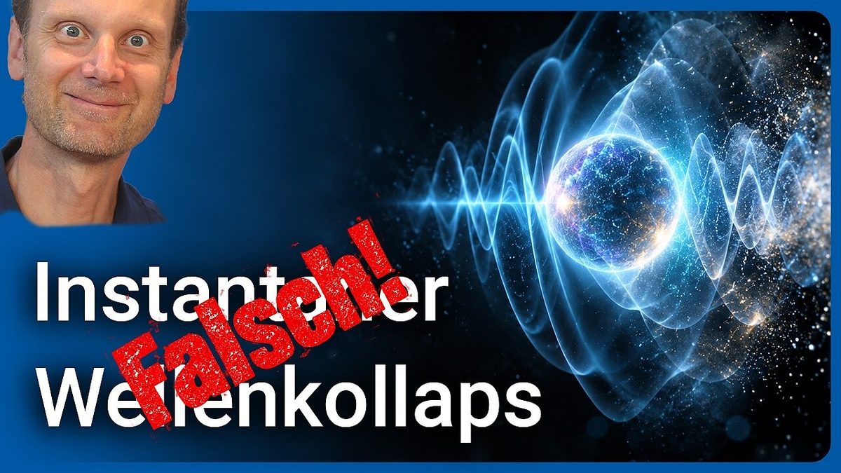Offenes Rätsel der Quantenwelt: Kollaps der Wellenfunktion