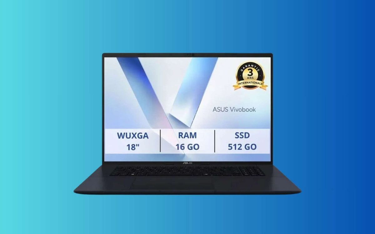 Le prix du PC Portable Asus VivoBook 18 dégringole : Cdiscount frappe très fort