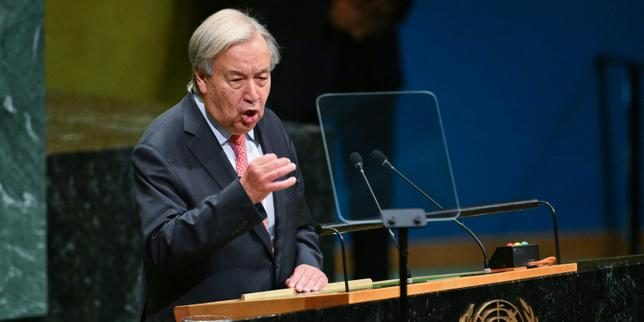 A l’Assemblée générale de l’ONU, le secrétaire général, Antonio Guterres, parle du « spectre d’un nettoyage ethnique »…