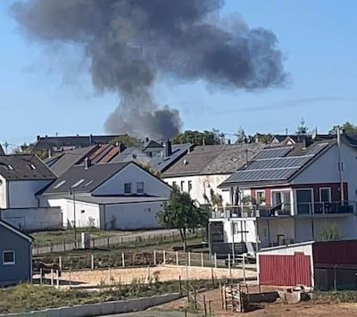 Un avion de chasse s’écrase sur une base américaine en Allemagne: le pilote blessé