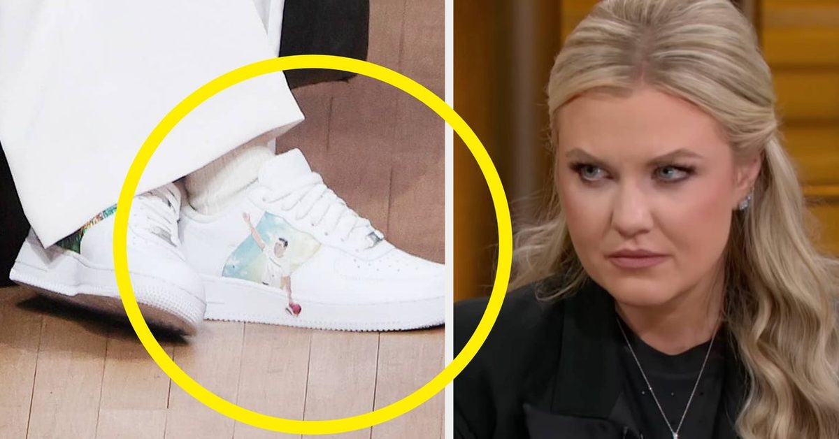 Everyone Is Joking About 1 Detail In These Resurfaced Pics Of Erika Kirk's MAGA-Coded Shoes