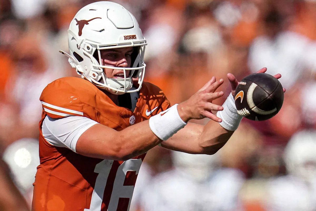 Despite 1 interception, Texas Longhorns QB Arch Manning had a strong season opener