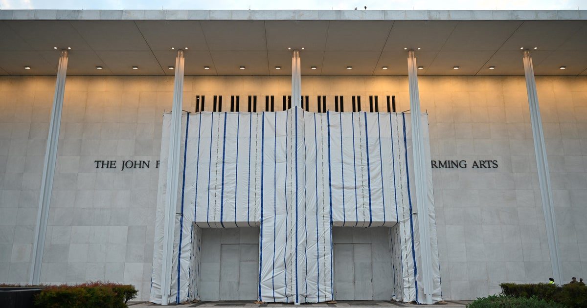 Kennedy Center foyer ceiling partially falls amid Trump's push for renovations