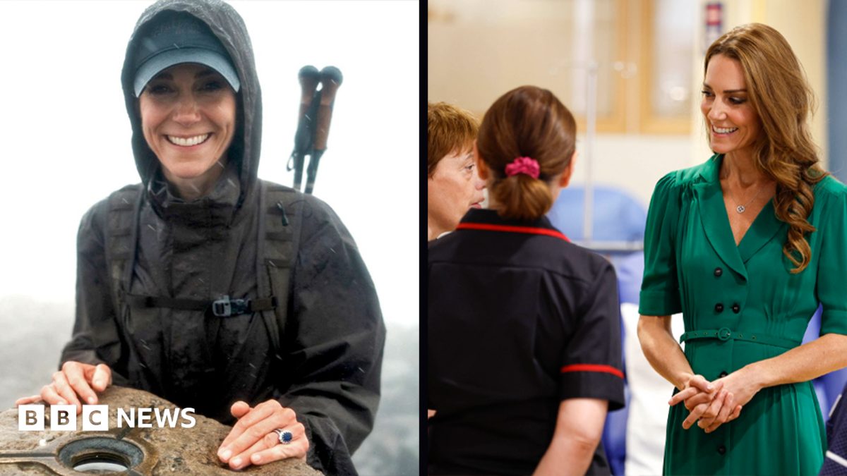 Catherine sees how her charity climb funds are helping hospital