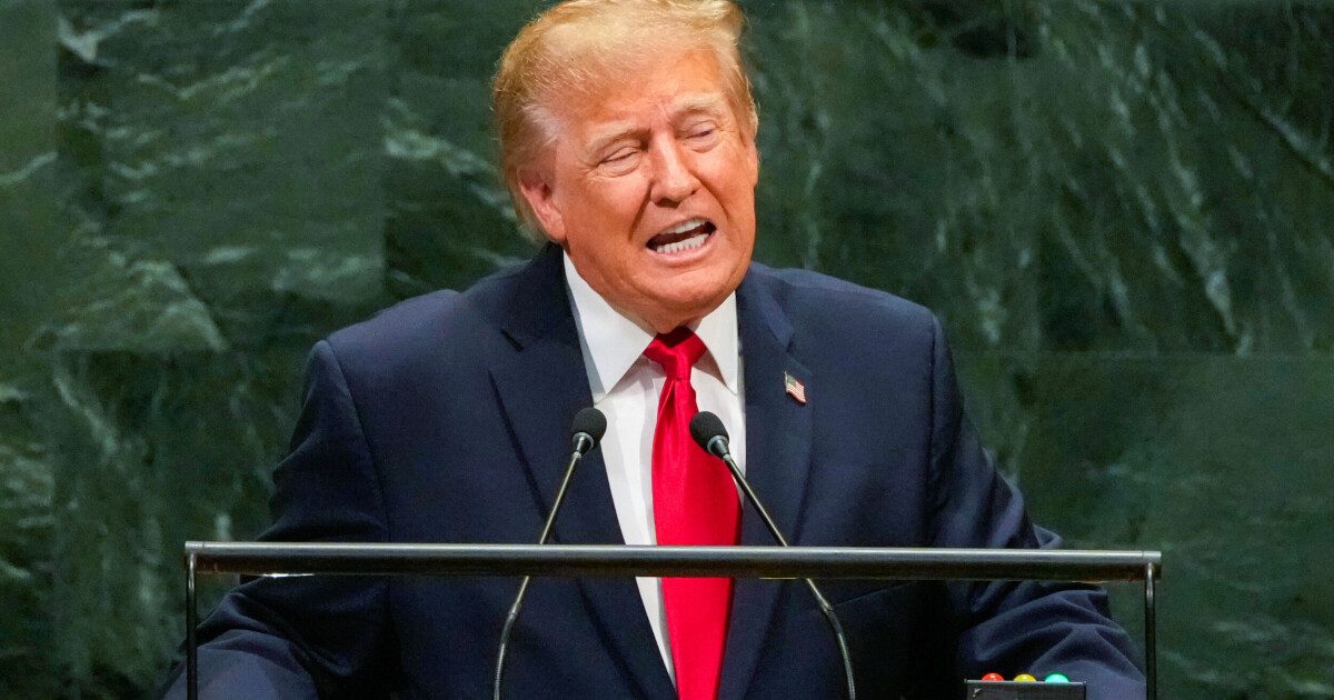 Ekspert merket seg én detalj før Trump gikk på talerstolen