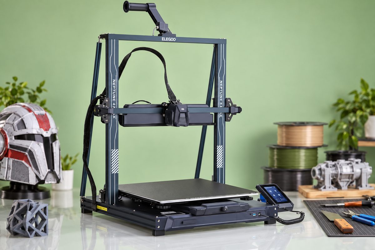 ELEGOO Neptune 4 Max a 441,34€: stampe grandi senza dividerle in più pezzi