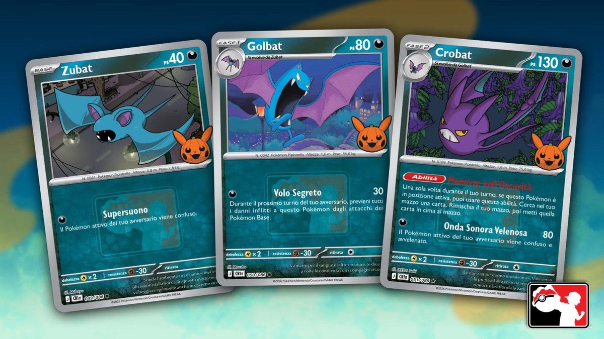 Pokémon: come ottenere le speciali carte promo di Halloween a ottobre
