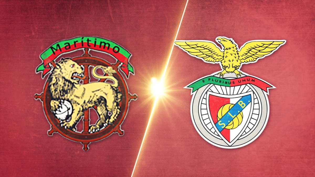 Se Maritimo Madeira - Benfica på 25 minutter