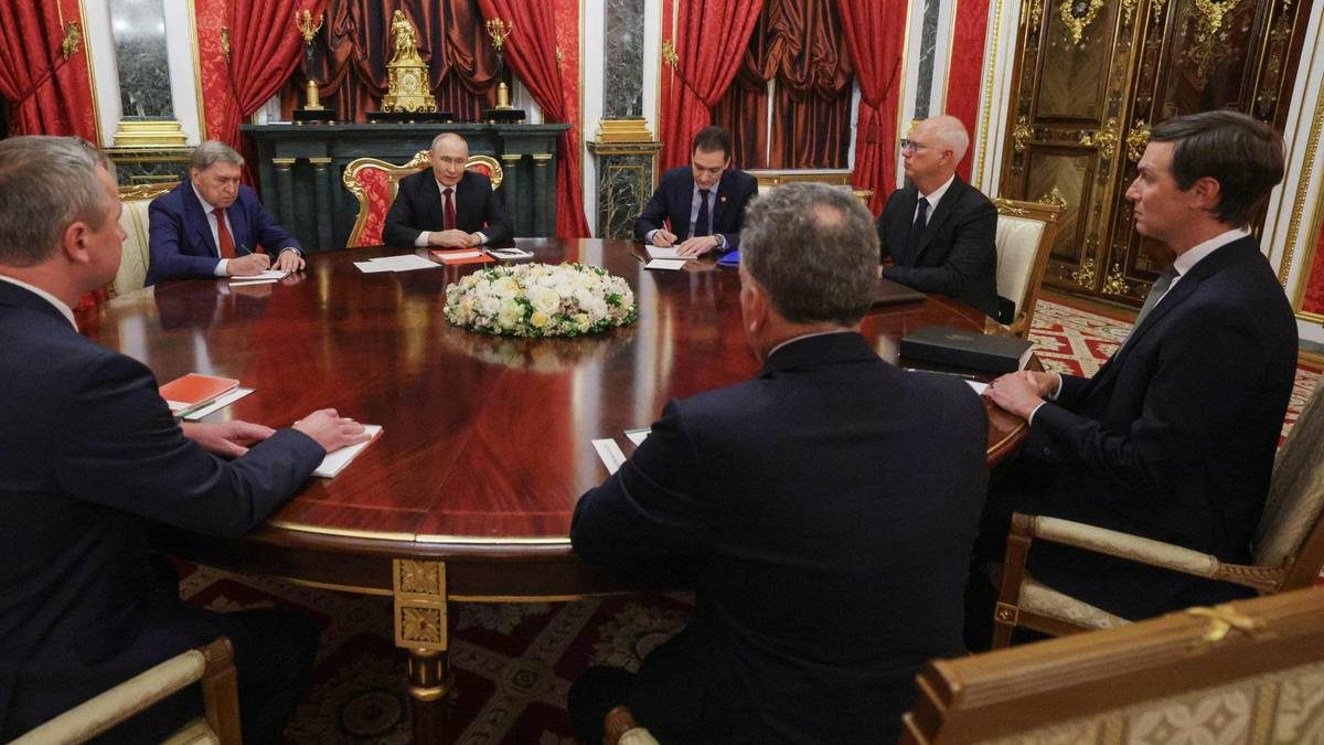 Møtet mellom Putin og USA har startet