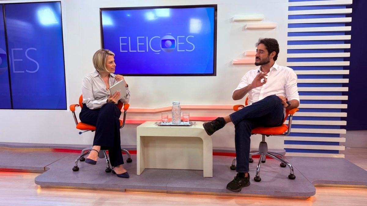 Gabriel quer ser 'o governador das ferrovias' e defende administração descentralizada de BH; candidato foi ao MG1 de Ju…