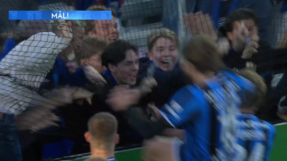 Jesper Uneken med mål mot Västerås