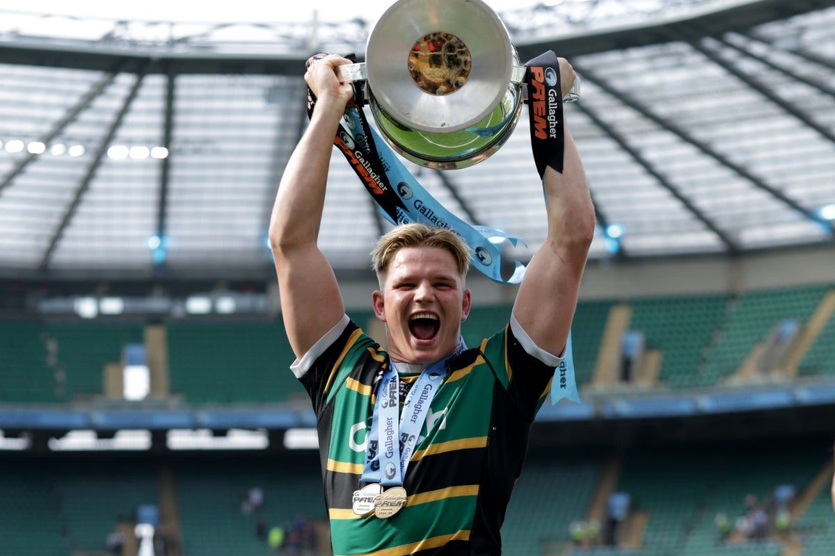 Henry Pollock signs Northampton Saints contract extension to end speculation over future