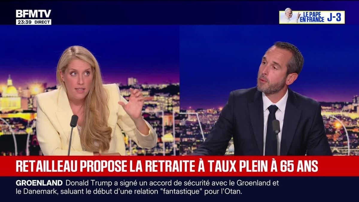 Retailleau propose la retraite à taux plein à 65 ans - 22/09