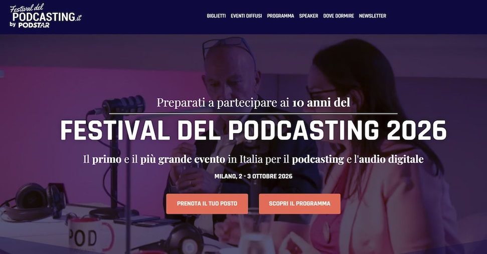 Dieci anni di Festival del Podcasting: da Palermo a Milano il podcast conquista l’Italia
