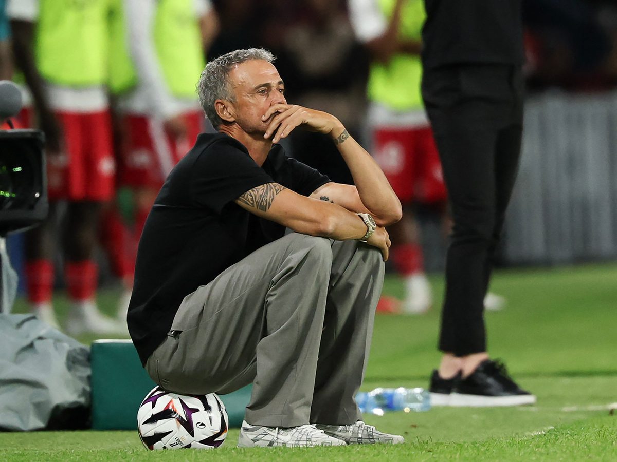 Coach Luis Enrique unconcerned by PSG’s poor start to French league season