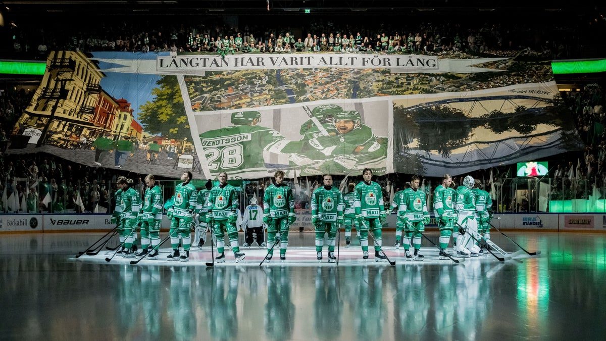 Här är Röglefansens tifo i hemmapremiären