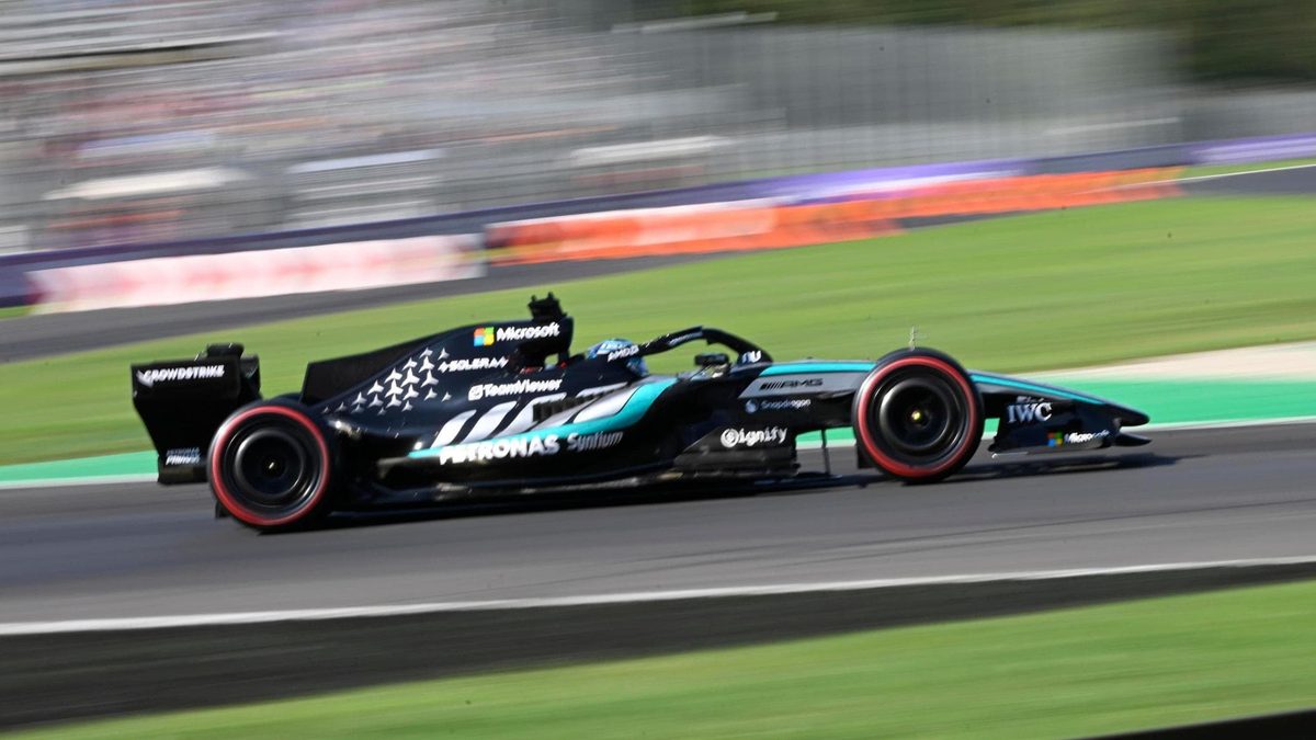 Scintille Hamilton-Verstappen nelle ultime libere a Monza. Russell il più veloce, Antonelli quarto