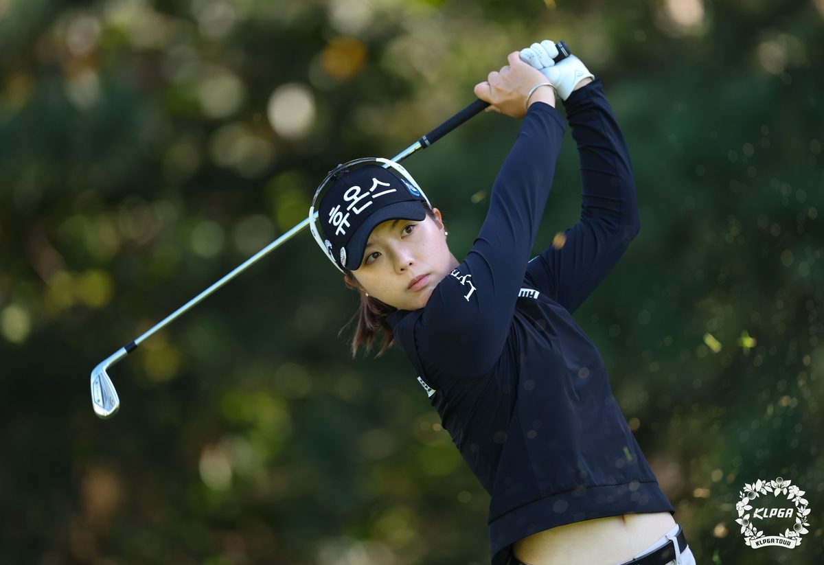 '준우승 9번' 최예림, KLPGA 읏맨 오픈 2R서 3타차 단독 선두