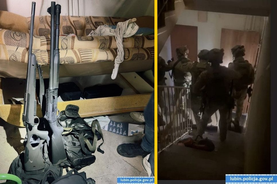 Ukradli szafę pancerną z bronią i amunicją. Kontrterroryści wkroczyli do akcji