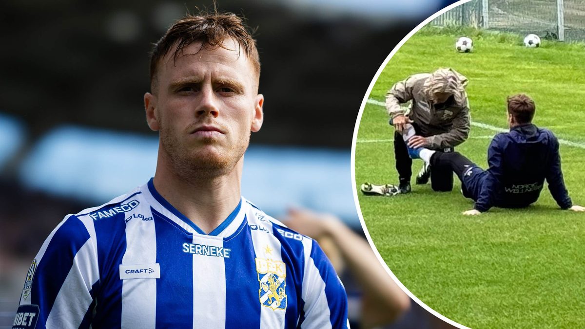 Tobias Heintz klev av IFK Göteborgs träning