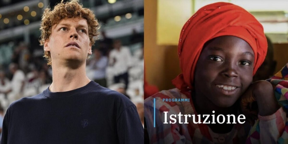 Sinner, lo smash pro Unicef per 100 mila bambini vale pi&ugrave; di uno Slam