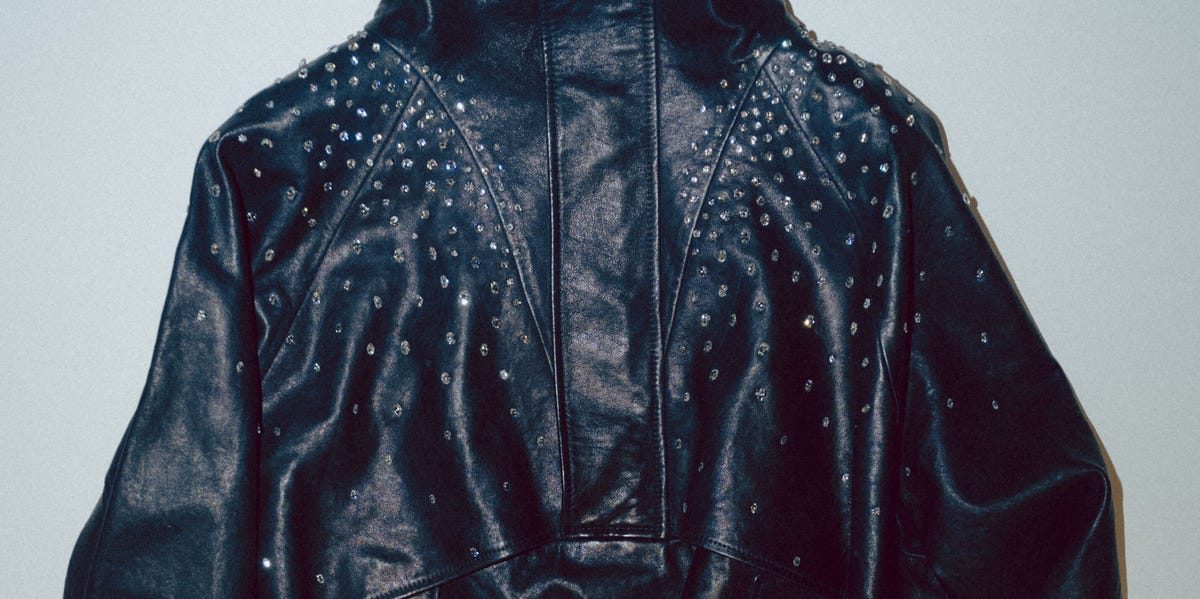 How Public School Created a Jacket Studded With 500 Diamonds