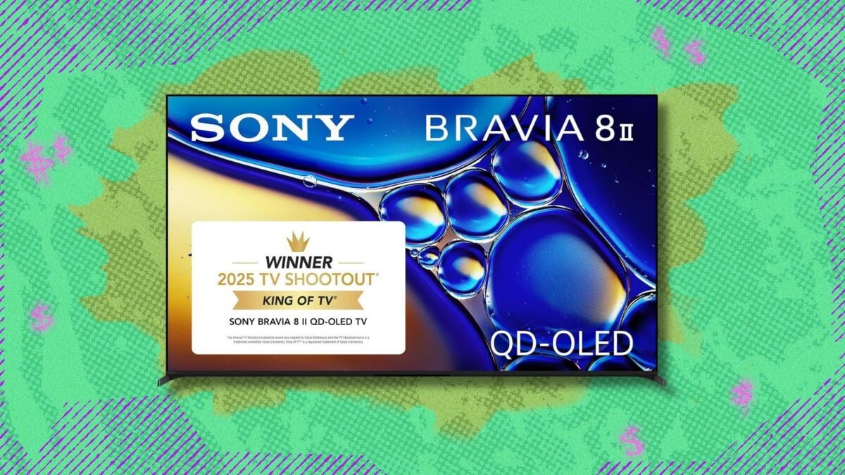 Amazons knocked over $800 off the price of Sonys 65-Inch BRAVIA 8 II QD OLED 4K TV for a limited time