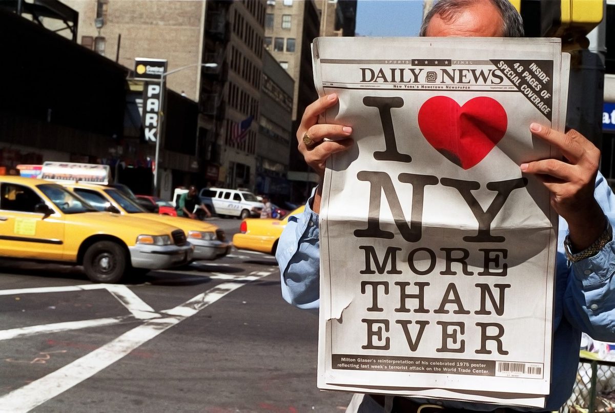 In the Aftermath of 9/11, Milton Glaser, Creator of the 'I ♥ NY' Logo, Declared That He Loved New York City 'More Than…