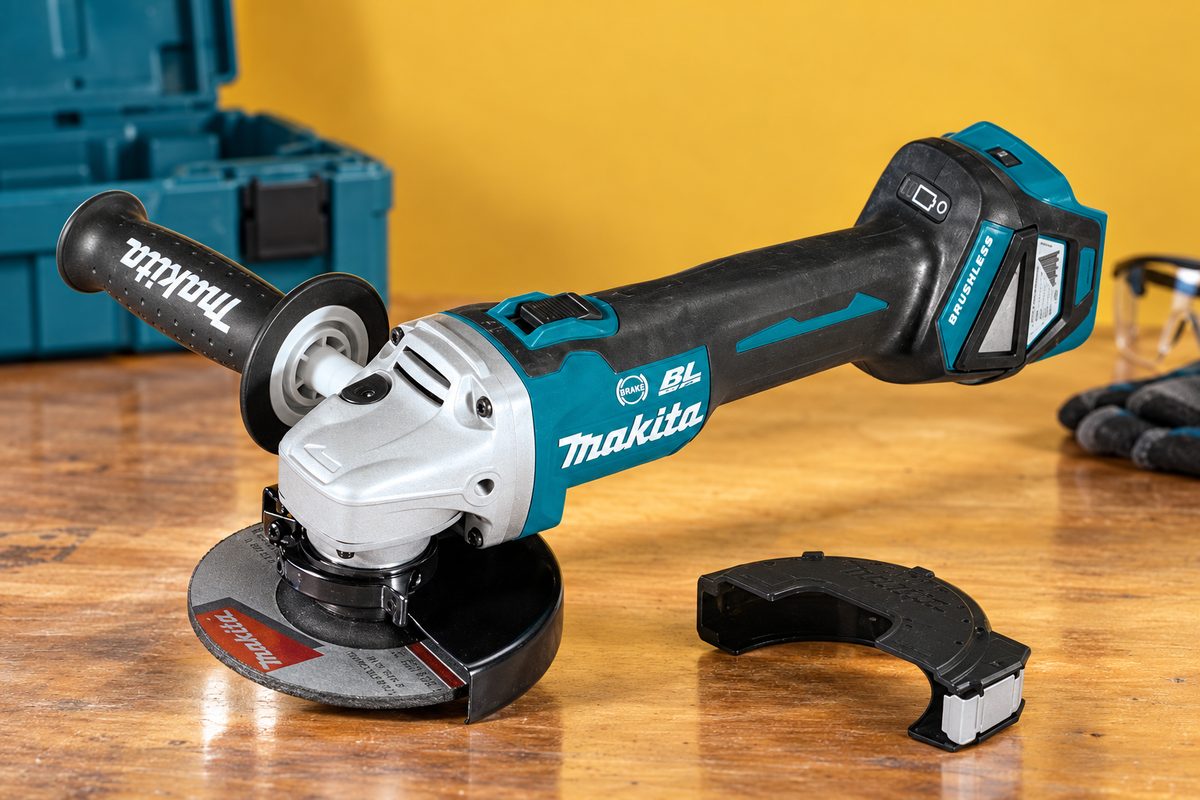 La smerigliatrice Makita 18V a 170,98€ dà più controllo nei tagli