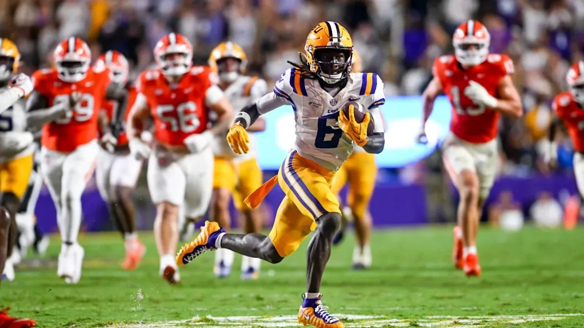 LSU Blowout of Clemson by the numbers: Kiffin's Tigers dismantle opponent in every facet of game