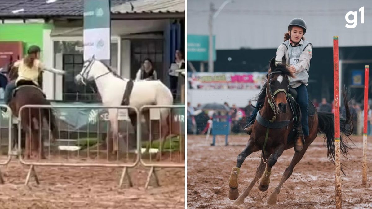 'Cheia de atitude': Quem é a menina de 12 anos que controlou cavalo desgovernado no RS