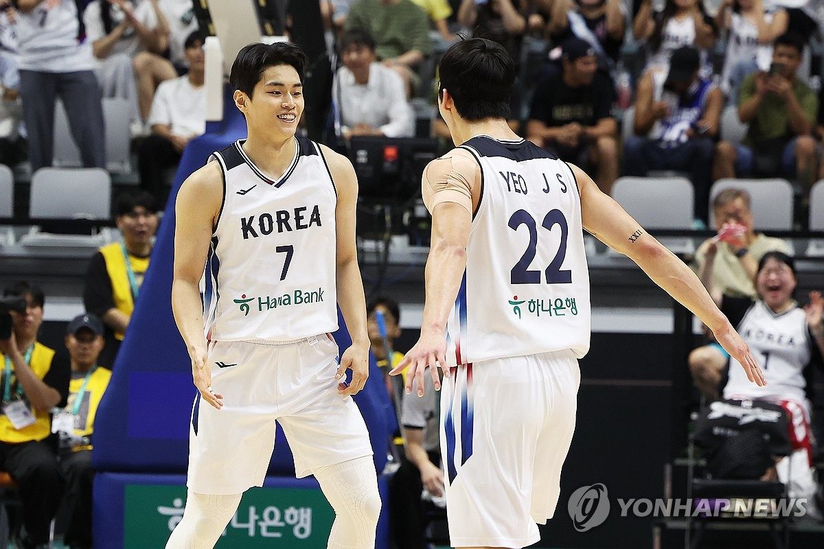 마줄스호 한국농구, AG 전 마지막 평가전 필리핀에 27점 차 대승