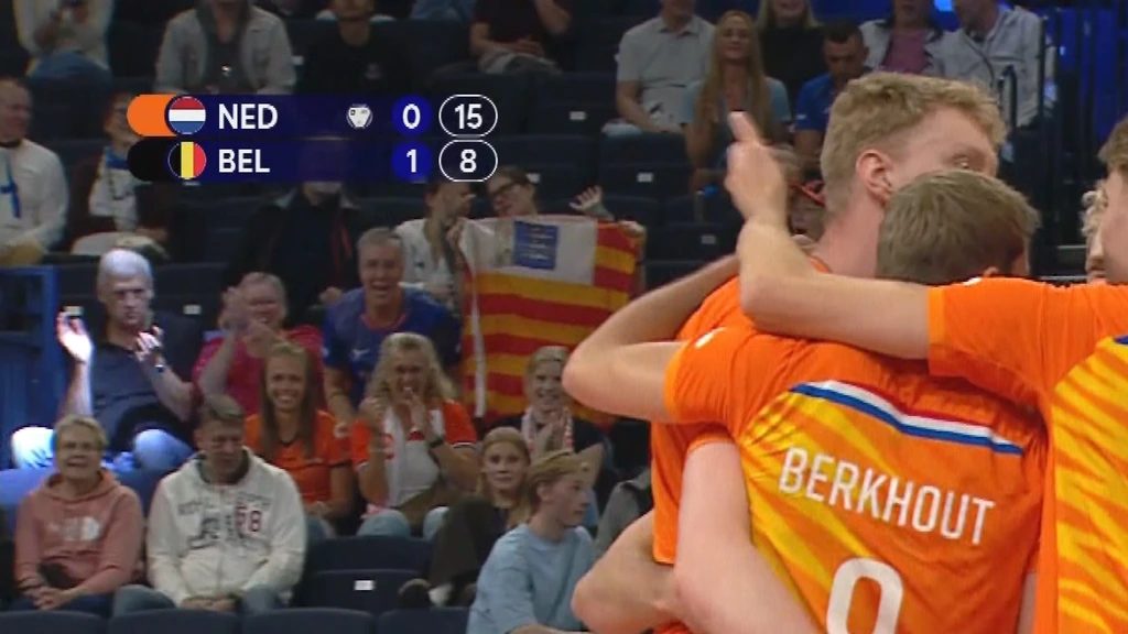 Oranje-volleyballers onderuit tegen België in openingswedstrijd EK