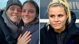 Fotbollsparet väntar barn