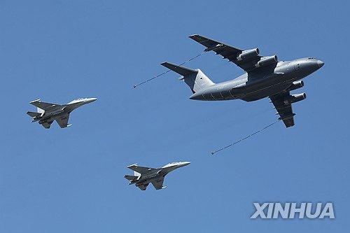 中, 이집트와 공군훈련 이어 에어쇼에 전투기·급유기 파견