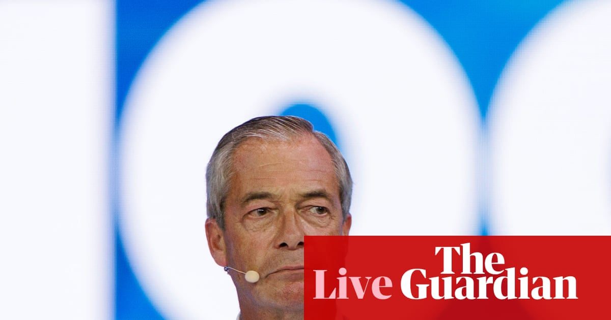 Undercover report on donations ‘looks bad’ for Reform, admits Nigel Farage – UK politics live
