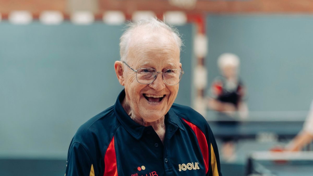 Tischtennis: Wie der Witwer Hans Nolte mit über 90 Jahren in Südkorea Weltmeister wurde