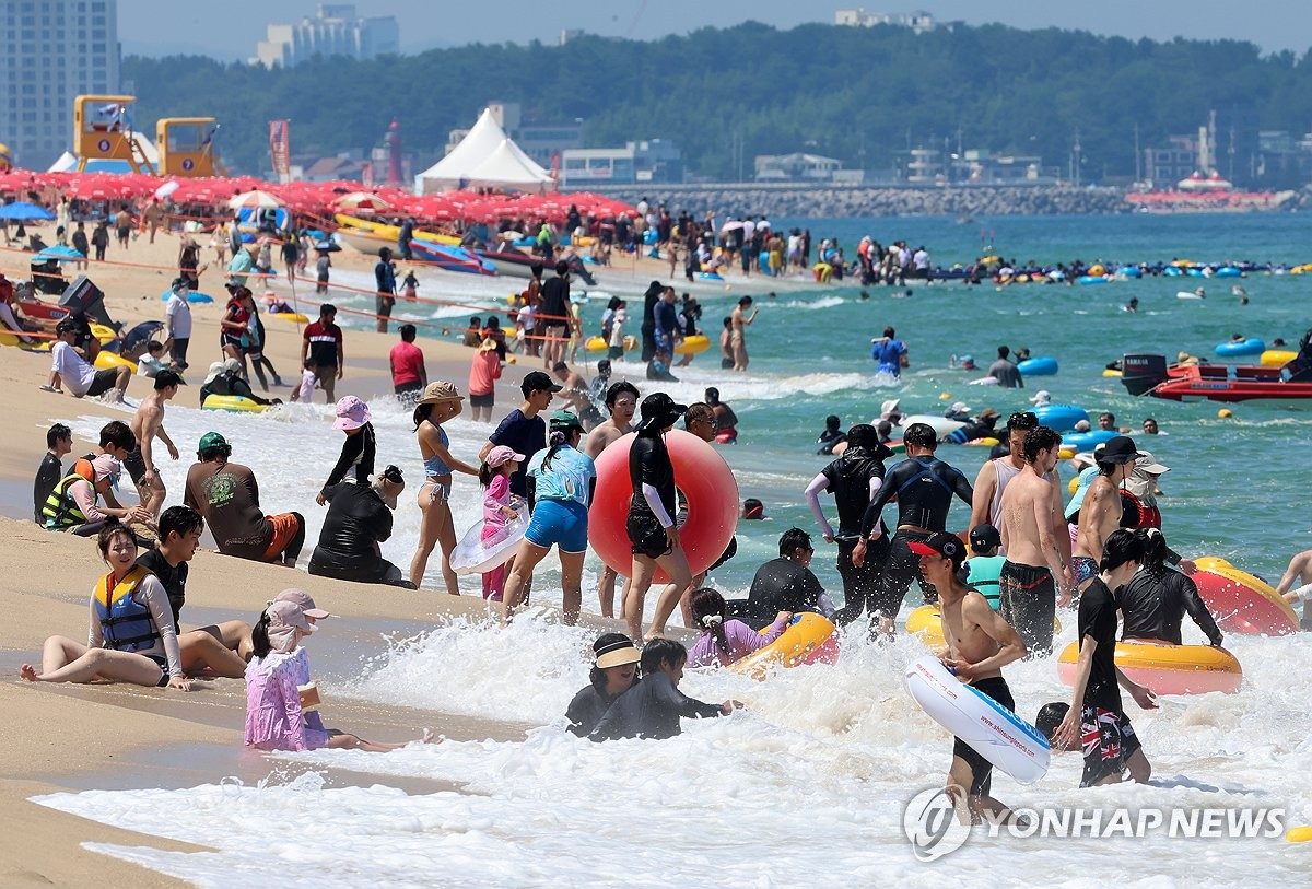 동해안 해수욕장 85곳 모두 폐장…작년보다 피서객 165만명↓