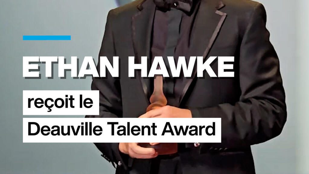Ethan Hawke reçoit le Deauville Talent Award