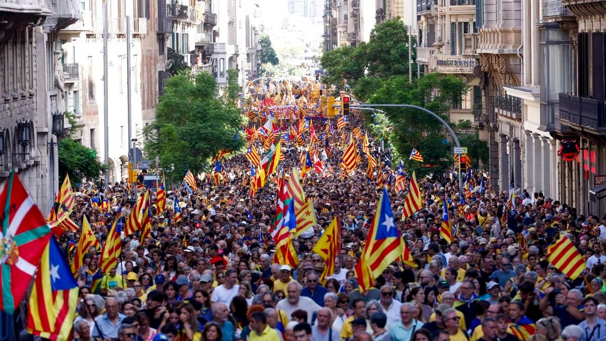 La Diada se convierte en una alerta contra Aliança: "Si Catalunya deja de ser tierra de acogida, pierde su razón de ser"