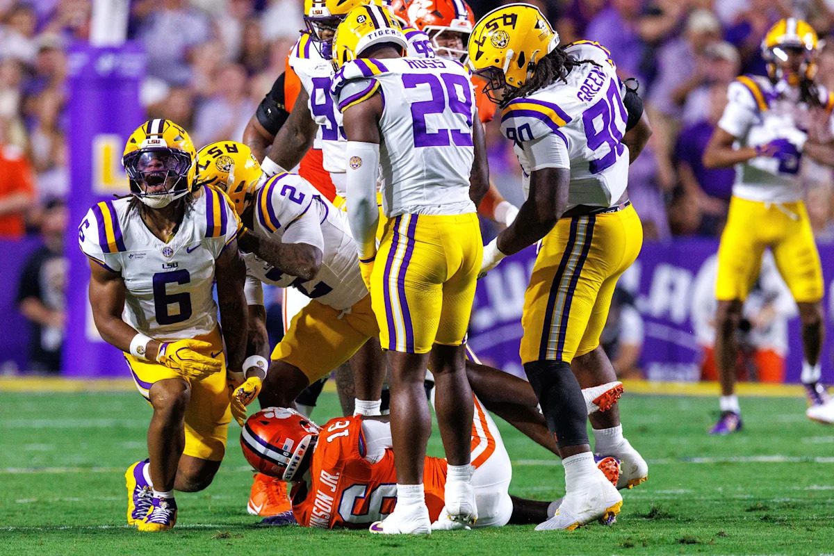 New York Giants scouted Clemson-LSU, Rutgers-UMass
