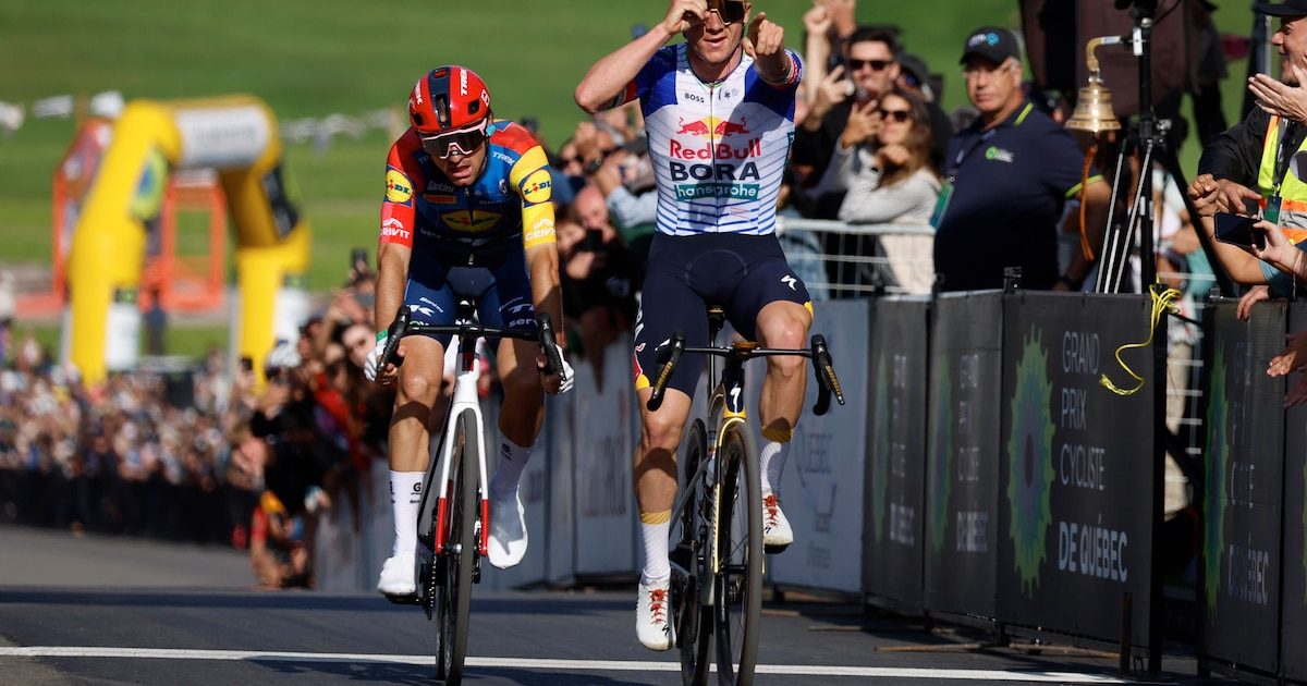 Remco Evenepoel gagne dès son retour à la compétition au GP Québec et envoie déjà un signal fort avant les Mondiaux