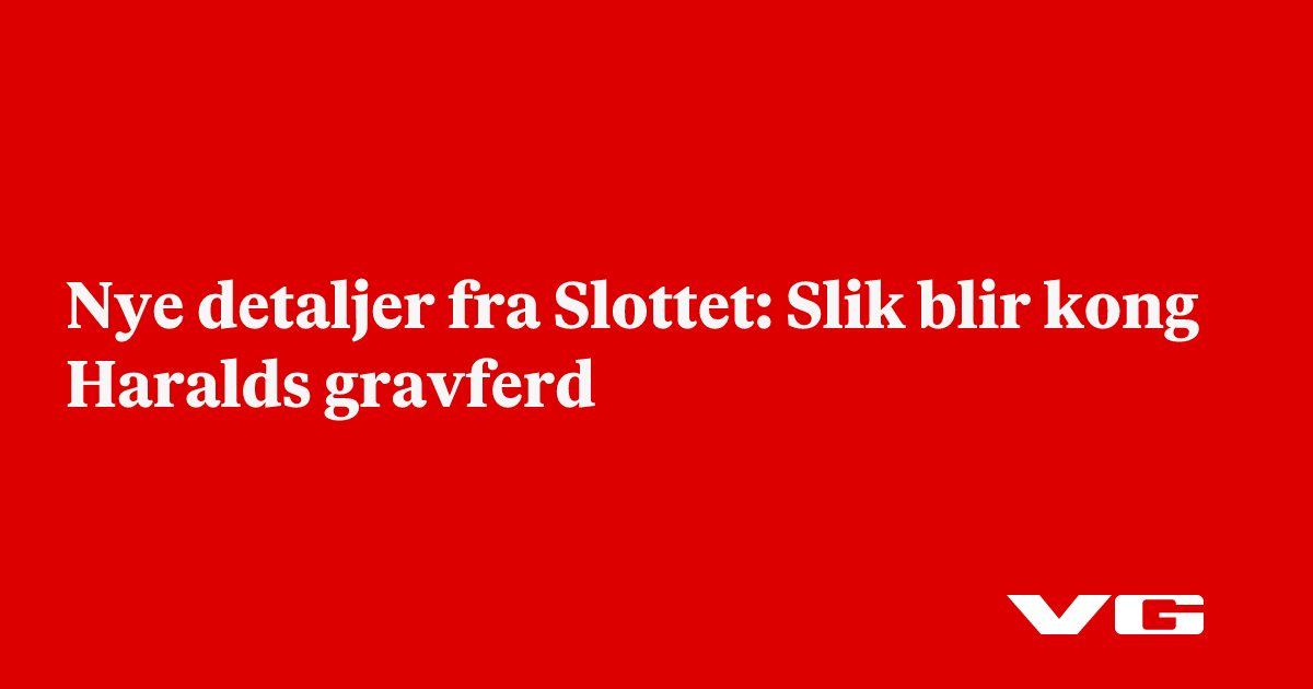Nye detaljer om gravferden: Dronningene i bil i prosesjonen