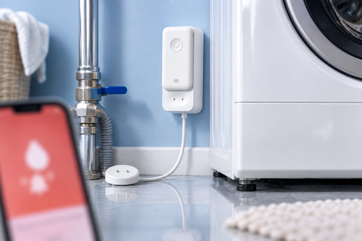 SwitchBot Rilevatore Perdite a 19,99€, poca spesa per evitare guai